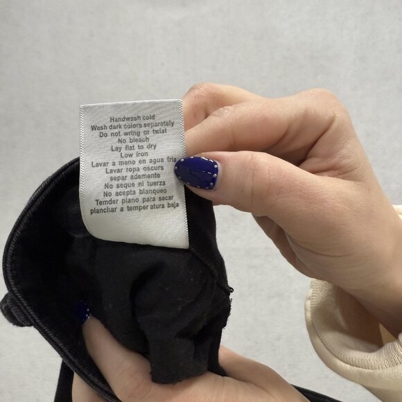 Judy Blue Jeans Womens 7/28 Black Slim Fit Distressed Cuffed Ankle Denim Stretch - Picture 11 of 12